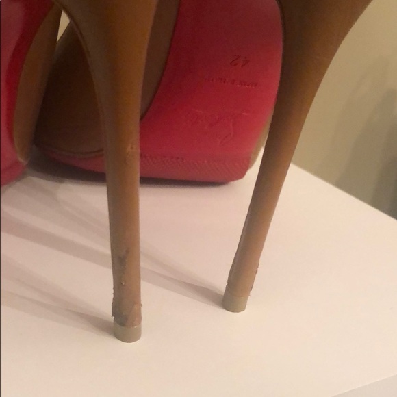 Christian Louboutin Décolleté 554 100 Kid Sz 42 - Picture 6 of 8